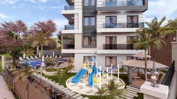 Alanya Çıplaklı   Mahallesinde Yeni Lüks Satılık 2+1 Daire