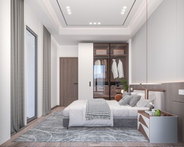 Alanya Oba 'da  1+1 Yeni Satılık Daire