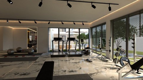 Alanya Serene Park Sitesin'de Satılık  Lüks 1+1 Daire