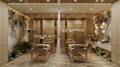 Alanya Oba Mah DOWNTOWN BEST HOME' DA Satılık  1+1 Daire