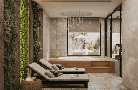 Alanya Oba Mah Soho Residence'de Satılık 1+1 Daire