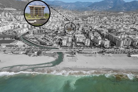 Alanya Oba Mah Soho Residence'de Satılık 1+1 Daire