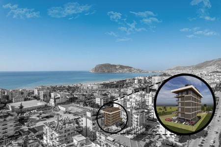 Alanya Oba Mah Soho Residence'de Satılık 1+1 Daire