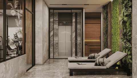 Alanya Oba Mah Soho Residence'de Satılık 1+1 Daire