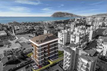 Alanya Oba Mah Soho Residence'de Satılık 1+1 Daire