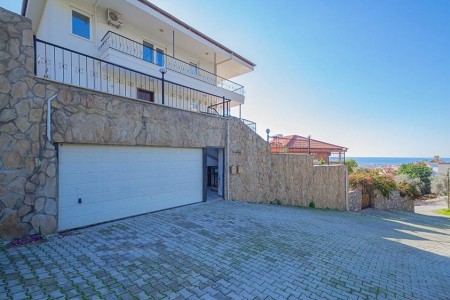 Alanya Cikcilli'de Deniz Manzaralı Satılık 3+1 İkiz Villa