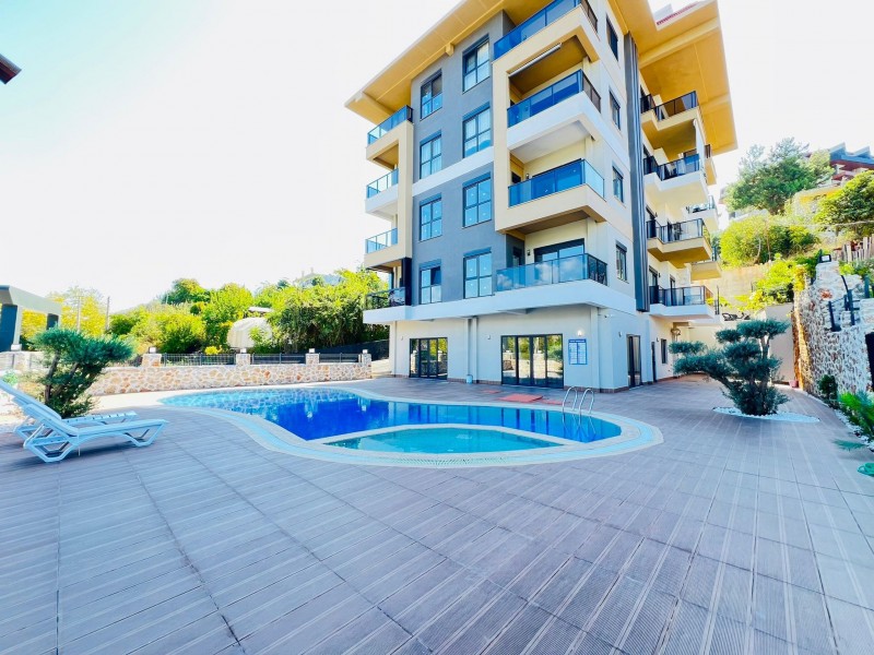 Alanya Kestel Mah. Satılık Yeni Bina'da 1+1 Daire