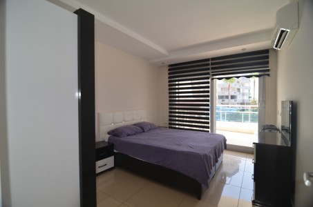 Alanya Crystal Garden'de 1+1 Satılık  Eşyalı  Daire