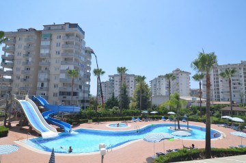 Alanya Crystal Garden'de 1+1 Satılık  Eşyalı  Daire