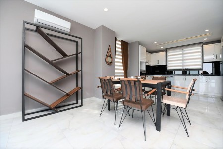 Alanya Tepe Modern Villa Kiralık 5+1