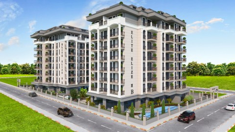 Alanya Elize 2 Center Projesinde 1+1 Satılık Daire