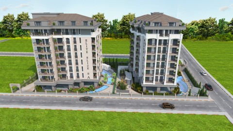 Alanya Elize 2 Center Projesinde 1+1 Satılık Daire