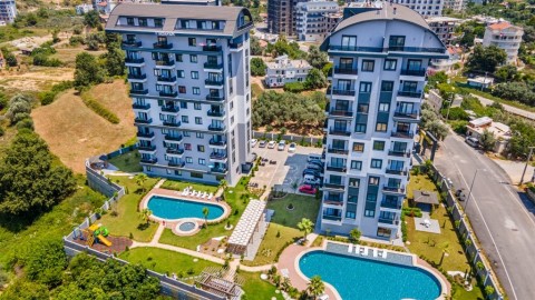 Avsallar Seda Park Towers Residence 1+1 Eşyalı Satılık Daire