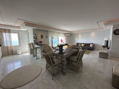 Alanya Kurt Safir'de Deniz Manzaralı 3 +1 Satılık Daire