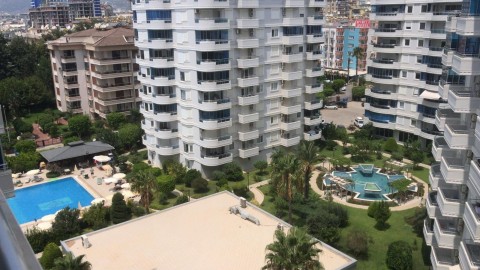 Alanya Kurt Safir'de Deniz Manzaralı 3 +1 Satılık Daire